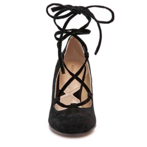 Adrienne Vittadini Smily  Lace up Wedges - Picture 2 of 6